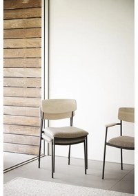 Jedálenská stolička v béžovo-prírodnej farbe v súprave 2 ks Maymont – Rowico