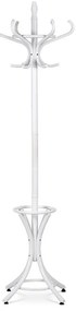 Stojanový vešiak 188 x 49 cm, biely
