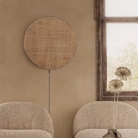 Toolight Toolight, LED nástenné svietidlo APP1408-W, prírodná hnedá, OSW-08639