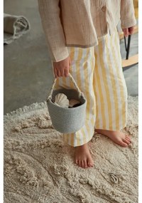 Béžový bavlnený detský hrací koberec ø120 cm Island – Lorena Canals