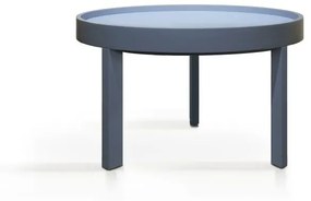 Dizajnový okrúhly stolík PLATÓ 2