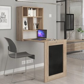 Rozkladací PC stolík Till (dub sonoma). Akcia -21%. Vlastná spoľahlivá doprava až k Vám domov. 1124834