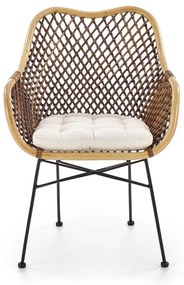 Stolička K336 rattan - prírodné