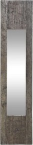 Antik nástenné zrkadlo z recyklovaného dreva Grimaud - 26*3*122 cm