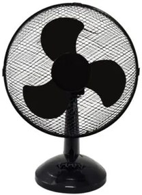 Stolový ventilátor 34cm 40W Čierny