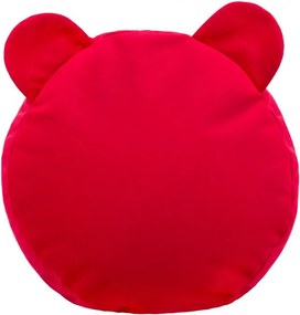 Podnožník Macko Plyš Farba: Červený