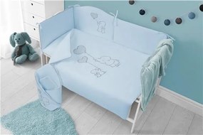 BELISIMA 6-dielne posteľné obliečky Belisima Amigo 100/135 modré