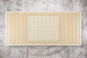 Novaya Latexový 3 zónový matrac BIAL (všetky tvrdosti) Rozmer: 200x85, Poťahová látka: Tencel, Tvrdosť matraca: Tvrdý (70 kg/m3)