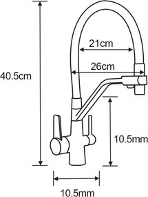 Mexen Tomas, žulový drez 2-komorový s kuchynskou batériou Duo, 800x500mm, čierny - 6516-77-671701-07