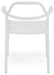 Súprava 2 bielych jedálenských stoličiek Bonami Selection Dali Chaur
