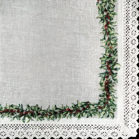 VIANOČNÝ BEHÚŇ NA STÔL XMAS8 40X140 CM VZOROVANÁ