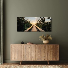 Obraz - cesta k slnku (120x50 cm)
