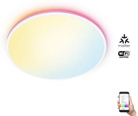 WiZ WiZ - LED RGBW Stmievateľné bodové svietidlo RUNE LED/21W/230V biela Wi-Fi WI0056