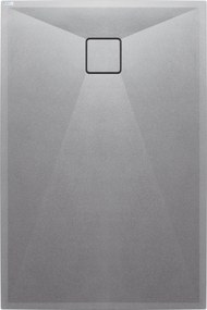Deante Correo obdĺžniková sprchová vanička 120x70 cm sivá KQR_S73B