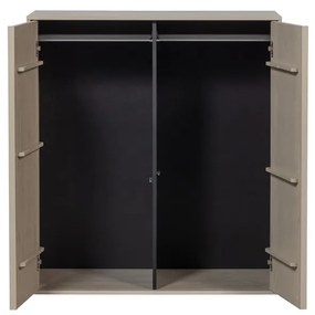 Krémová modulárna skriňa z borovicového dreva 100x110 cm Daily – vtwonen