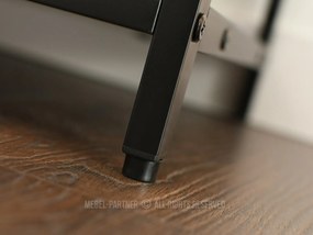 TV stolík/skrinka Jabalinas (čierna). Akcia -18%. Vlastná spoľahlivá doprava až k Vám domov. 1137067
