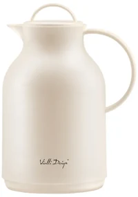Béžová termoska Vialli Design, 1 l