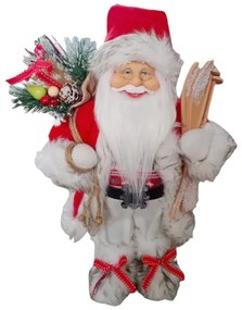 Dekorácia Santa Claus Červeno-biely 40cm