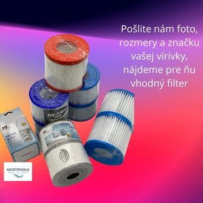 Filter kartušový pre nafukovacie vírivky BEST WAY Lay Z SPA (pár)