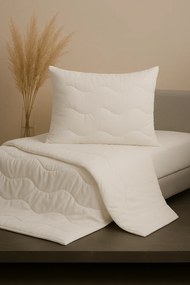 Letný set Medical – biely paplón 140x200 cm + vankúš 70x90 cm, antialergický, prateľný na 90 °C Veľkosť: 160x200/70x90 cm