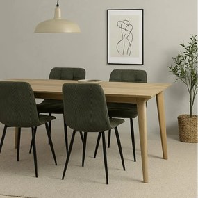 Noela Menčestrová jedálenská stolička ARIA zelená