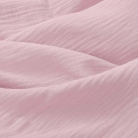 Goldea mušelínová obliečka na vankúš - pastelovo ružová 40 x 60 cm