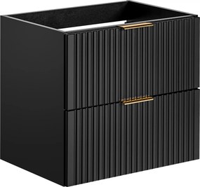 Comad Kúpeľňová skrinka pod umývadlo Adel Black 60 čierna
