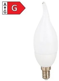 Diolamp SMD LED žiarovka matná Candle Tip C37 7W/230V/E14/3000K/560Lm/200°