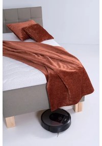 Čalúnená posteľ MARIA ONE 90x200 cm s matracom a úložným priestorom taupe