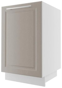 Kuchynská skrinka Emporium d1d/50 grey stone/kor.biela