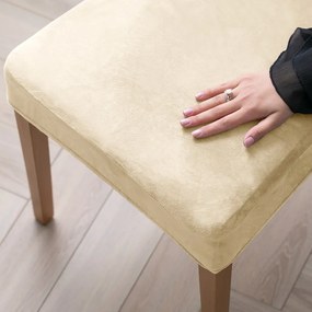 Béžový napínací poťah na stoličku 48 cm Sento – Restilo