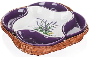 Misky V Košíku Levanduľa 5-Dielna 601512lav