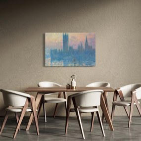 Obraz - Claude Monet, The Houses of Parliament, Sunset, reprodukcia (90x60 cm)