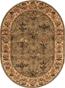 Koberec  Agnella Isfahan Olandia olivový ovál