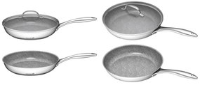 Sada riadu G21 Gourmet Miracle s cedníkom, 4 diely, nerez/greblón 6352113