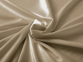 Biante Zamatový prehoz/behúň na posteľ Velvet Prémium SVP-026 Kávovo béžový 60x260 cm