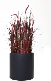 Kvetináč NEW RONDO, sklolaminát, Ø 43 cm, antracit