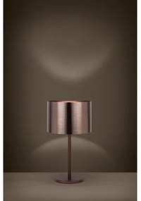 Eglo 39394 - Stolná lampa SAGANTO 1 1xE27/60W/230V medená