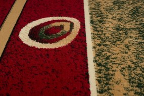 TA Koberec 5118B ČERVENÝ ATLAS PP Rozmer: 40x60 cm