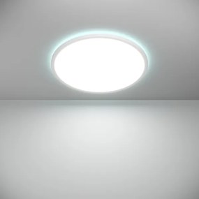 Eglo 901473-LED RGBW St. kúpeľ. svietidlo ROVITO-Z 16,8W/230V pr.50 cm IP44 biela