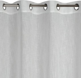 ZÁCLONA NA KRÚŽKOCH CARLA 300 CM X 250 CM BIELA
