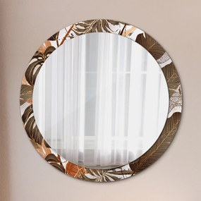Okrúhle ozdobné zrkadlo Dlaň fi 90 cm