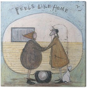 Obraz na plátne Sam Toft - Feels Like Home, (30 x 30 cm)