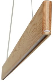 LED Luster na lanku LED/26W/230V 4000K 150 cm jaseň/masív