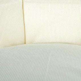 Krémový pelech pre psa ø 48 cm – Love Story