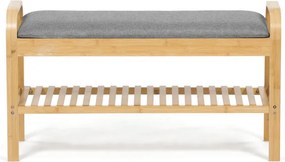 Bambusový botník prírodný DR-N1016 GREY2