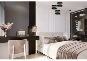 Luster na lanku CORAL 3xE27/60W/230V čierna