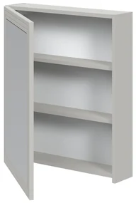 Závesná zrkadlová skrinka Bondi 60 cm, krémová