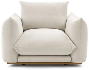 Krémové kreslo Ernest – Bobochic Paris