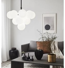 Markslöjd 107911 - Luster na tyči MERLOT 13xG9/20W/230V pr. 56 cm biela/čierna